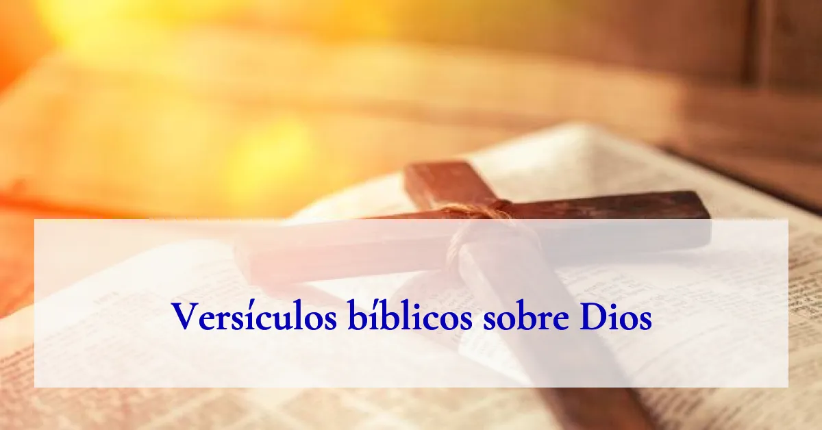 Versículos bíblicos sobre Dios