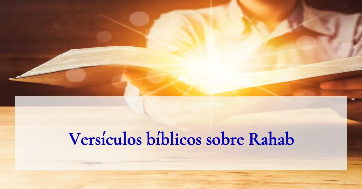 Versículos bíblicos sobre Rahab