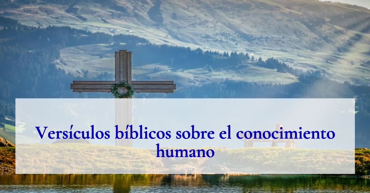 Versículos bíblicos sobre el conocimiento humano
