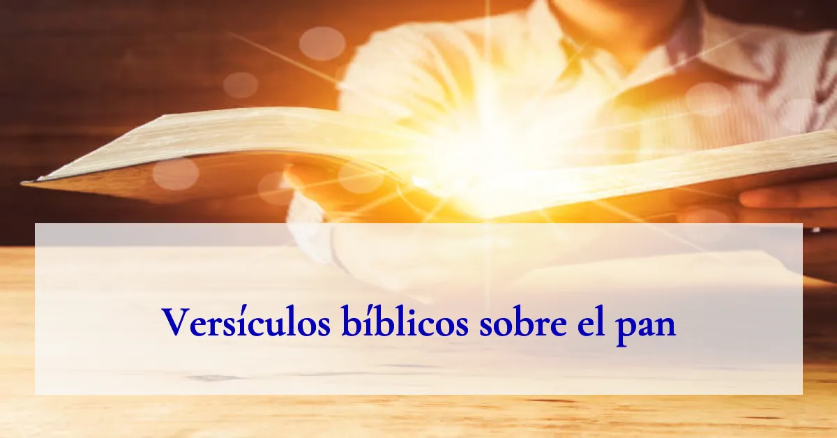 Versículos bíblicos sobre el pan