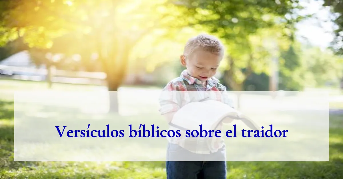 Versículos bíblicos sobre el traidor