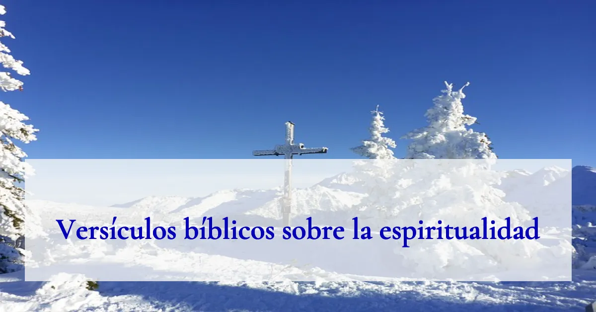 Versículos bíblicos sobre la espiritualidad