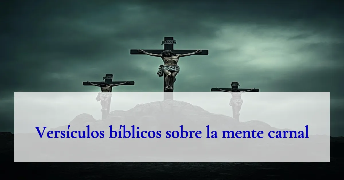 Versículos bíblicos sobre la mente carnal