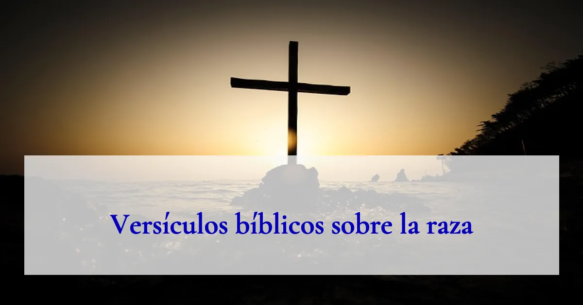 Versículos bíblicos sobre la raza