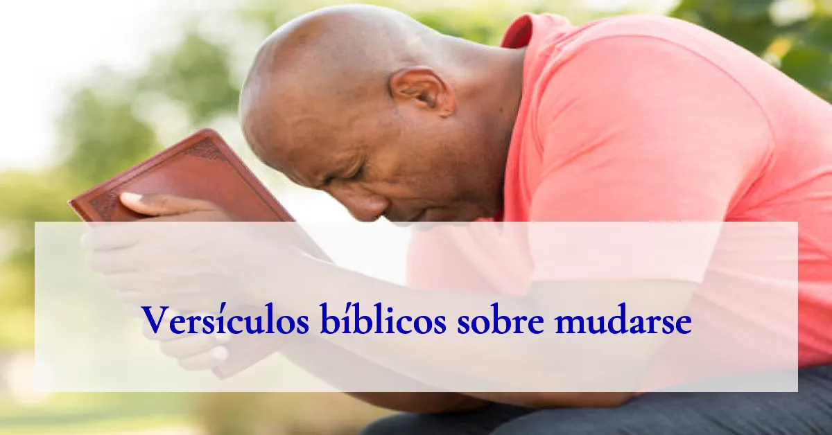 Versículos bíblicos sobre mudarse